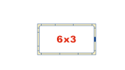 Прямоугольный бассейн 6x3